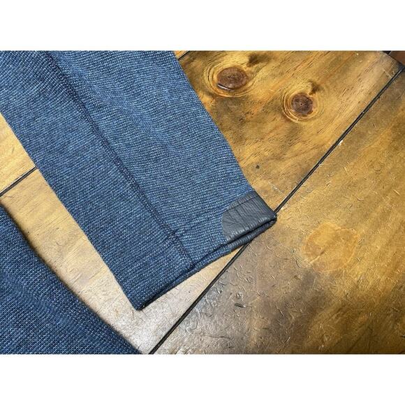 Mountain Hardwear Sweater Mens XL Blue Wool Blend 1/4 Zip Pullover Outdoors - Picture 6 of 16